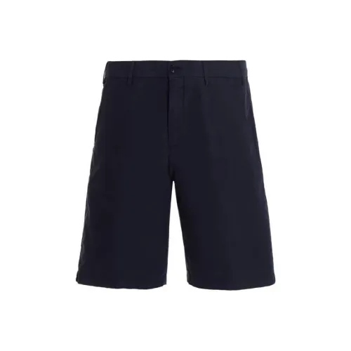 Loro Piana Темно-синие мужские повседневные шорты