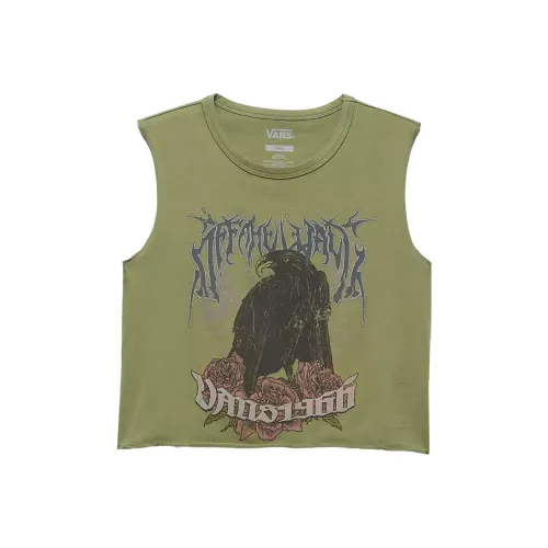 VANS Loden Зеленые Женские Майки