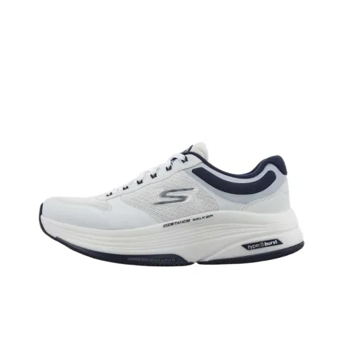 Skechers GOWALK Low Топ Походная обувь Мужская Белая