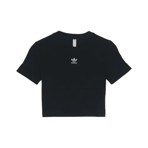 adidas originals Черные Женские Короткие Топы