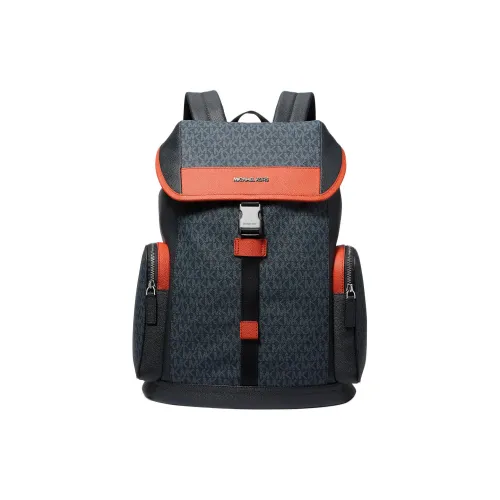 MICHAEL KORS Cooper Покрытый холст Рюкзак Мужской Оранжевый Красный