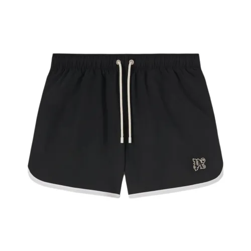 PALM ANGELS Плавательные шорты Мужские Черные