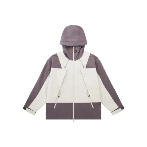 OWSTORE Куртки Пальто Унисекс Фиолетовый + Бежевый Желтый