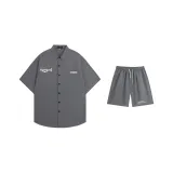 Gray Set (Топ + Шорты)