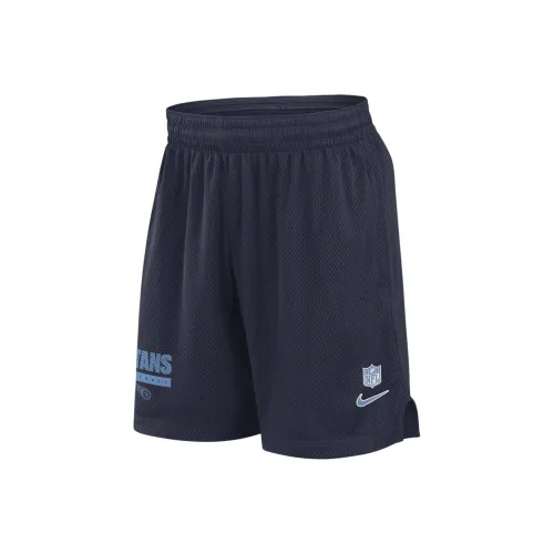 nike x NFL Tennessee Titans Sideline Dri Fit Повседневные шорты Мужские Морской синий