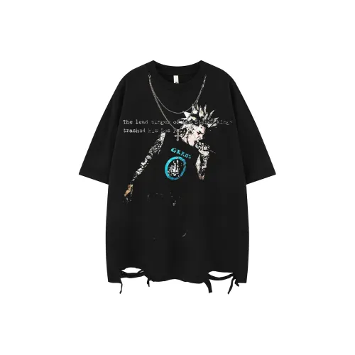 YEARNED Черная Унисекс Футболка