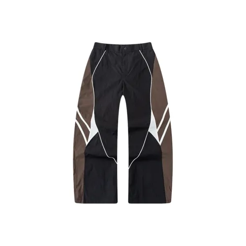 ENSHADOWER Повседневные штаны Унисекс Черный Коричневый