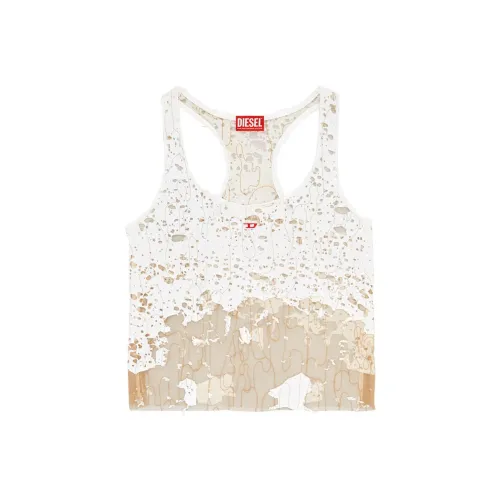 DIESEL SS24 Майка Женская Белая