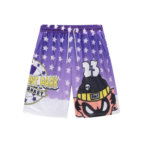 FireMonkey Фиолетовые Унисекс Баскетбольные Шорты