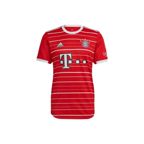 Adidas Bayern Munich Red Men's Football Jersey Adidas Bayern Munich Красный Мужской Футбольный Джерси