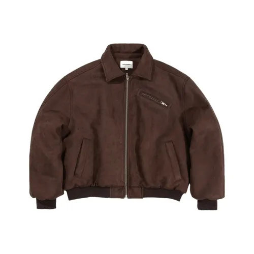 COUNTRY MOMENT Хлопковый пуховик Унисекс Коричневый