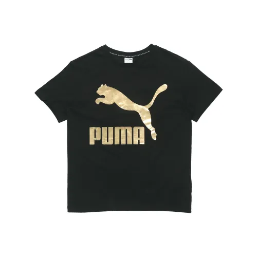 PUMA CLASSICS Черные Женские Футболки