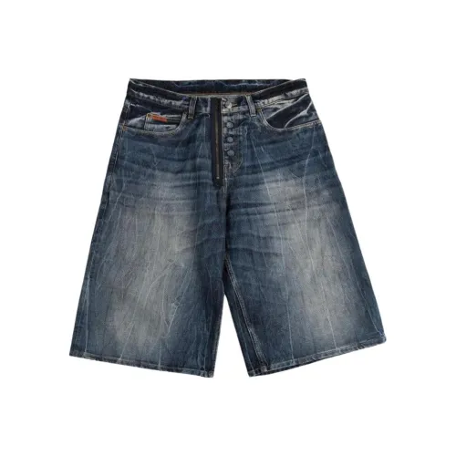 MARTINE ROSE SS25 Джинсовые шорты Унисекс Синий