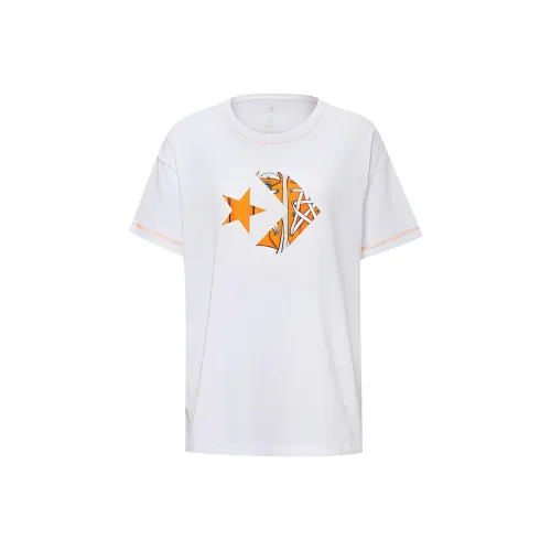 Конверс Белые Женские Футболки