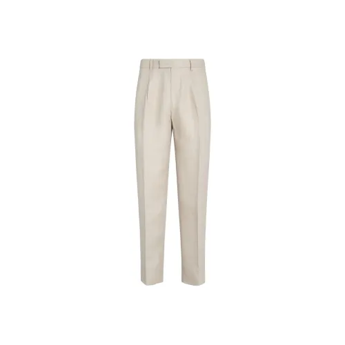 Ermenegildo Zegna Light Beige Men's Casual Pants  
Эргенжильдо Зегна Светлый Бежевый Мужские Повседневные Штаны
