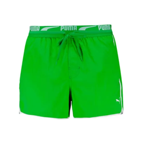 PUMA Плавательные шорты Мужские Зеленые