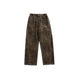 Коричневый, леопардовый принт