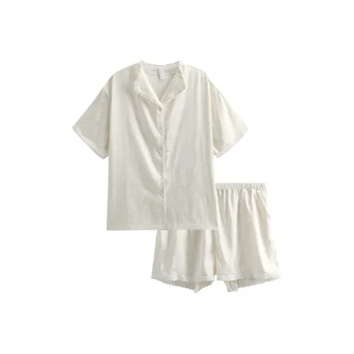 Same Language Пижамный комплект женский Moon белый