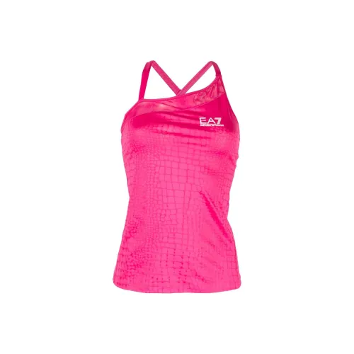EMPORIO ARMANI EA7 Фуксия Женские Майки