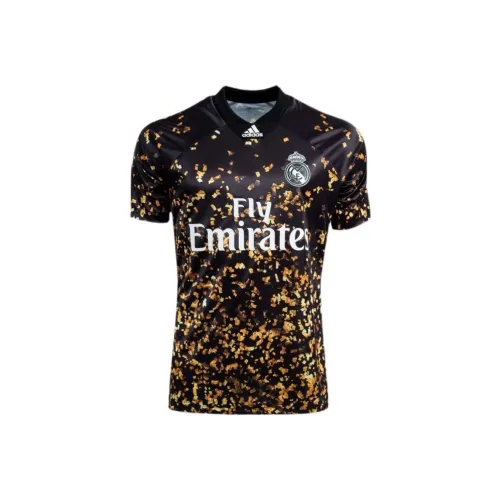 Adidas Черная Мужская Футбольная Джерси