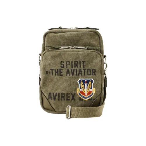 AVIREX Crossbody Bag Olive Green Men's