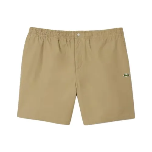 Шорты повседневные мужские бежевые LACOSTE Collaboration