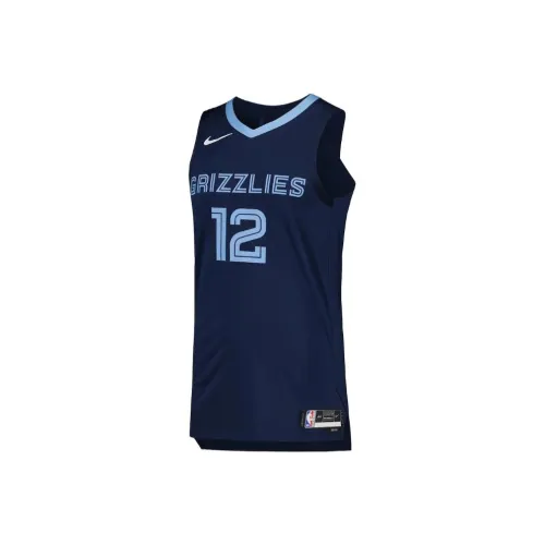 Nike Баскетбольная Джерси Мужская Синяя