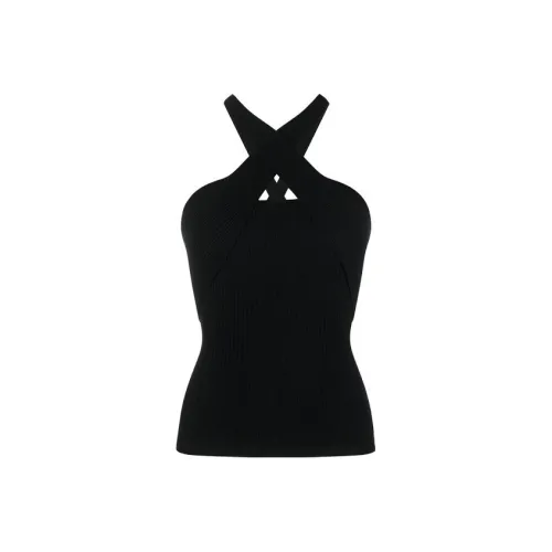 MSGM Черные Женские Майки