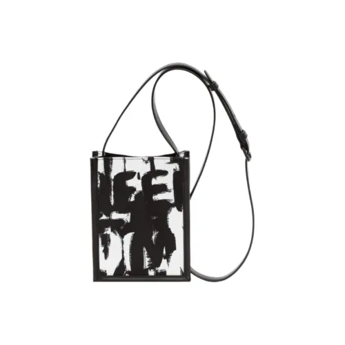 Alexander McQueen Graffiti Crossbody Bags Men's