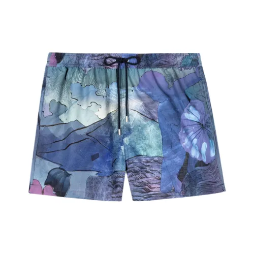 Paul Smith SS24 Плавательные шорты Мужские Синие