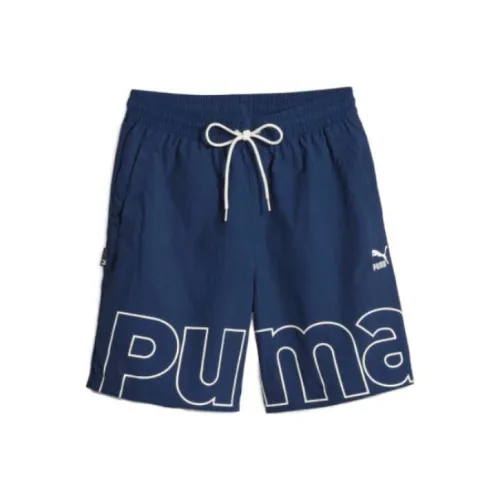 PUMA BVB Blue Men's Casual Shorts PUMA BVB Синий Мужские Повседневные Шорты