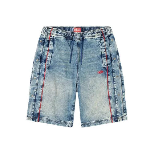 DIESEL Blue Men's Denim Shorts DIESEL Синий Мужские Джинсовые Шорты