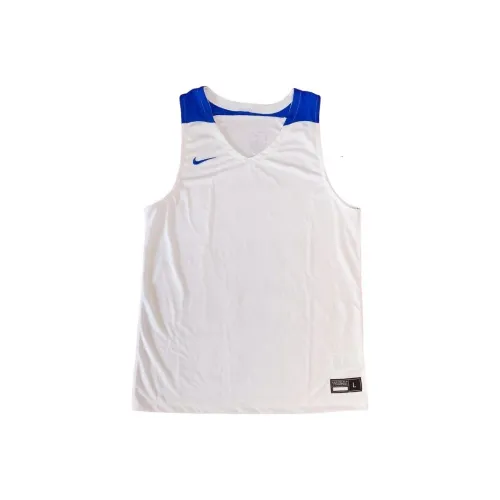 Nike Белый Мужская баскетбольная майка