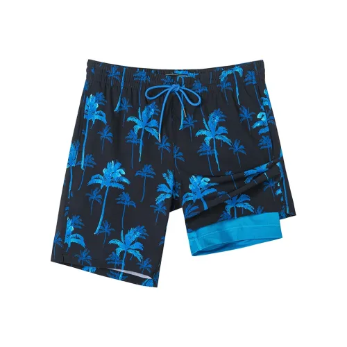 SURFCUZ Пляжные шорты Мужской Светлячок Синий Кокосовый зеленый Grove