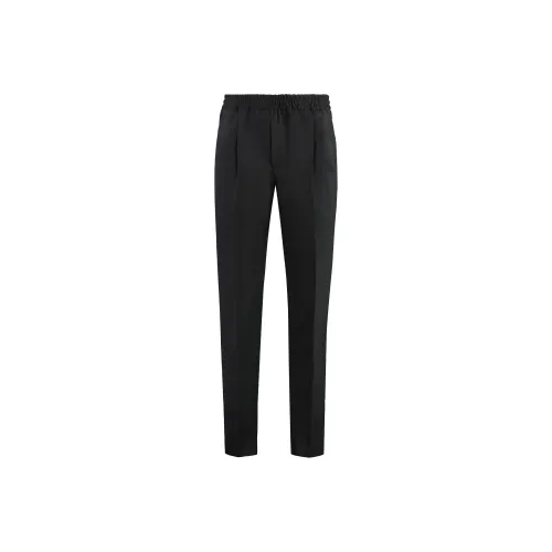 Ermenegildo Zegna Черные Мужские Повседневные Штаны
