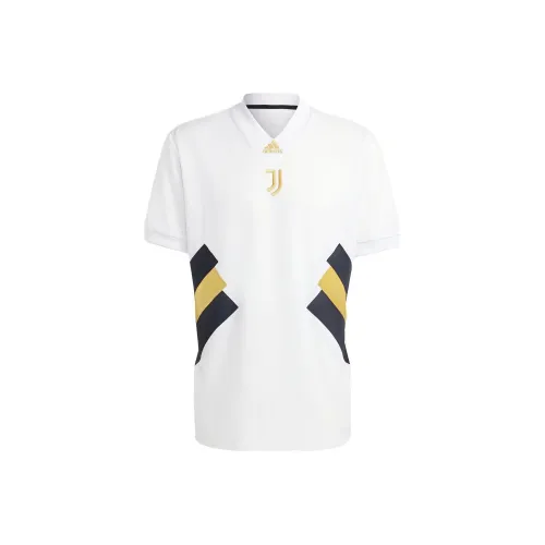 adidas SS23 ICONS Collection Белый Мужской Футбольный Джерси