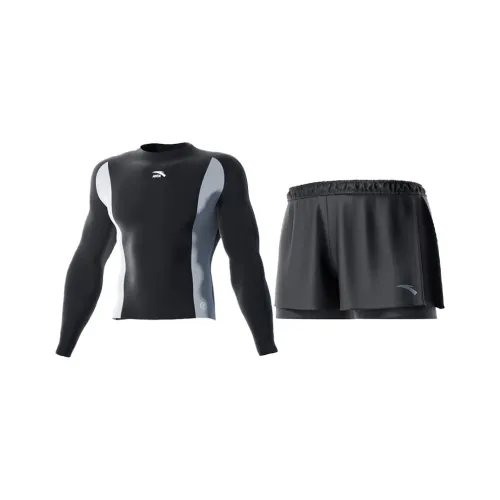 ANTA Купальный комплект мужской 2 штуки черный