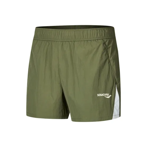 Saucony SS25 Повседневные шорты Унисекс Zongzi Листья Зеленый