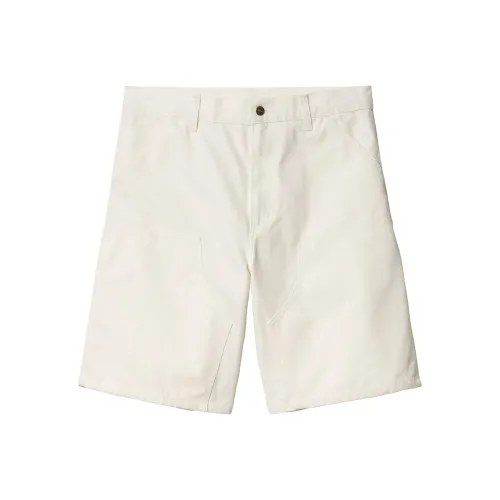 Carhartt WIP SS24 Double Knee Short Casual Shorts Men's White