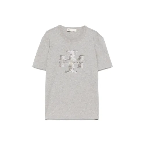 Tory Burch FW24 T Рубашка Женская Фотиния Серый
