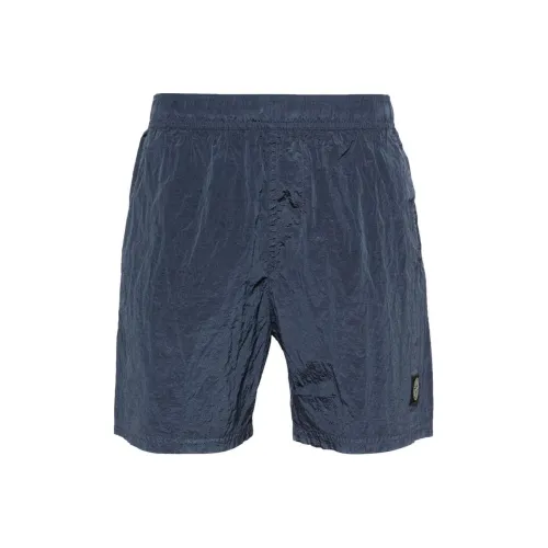 STONE ISLAND Повседневные шорты Мужские Синие