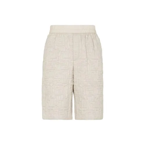 Fendi Белые Мужские Повседневные Шорты
