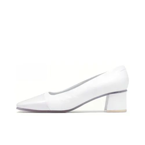 Maison Margiela Replica Квадратный каблук Высокие каблуки Женские Белые