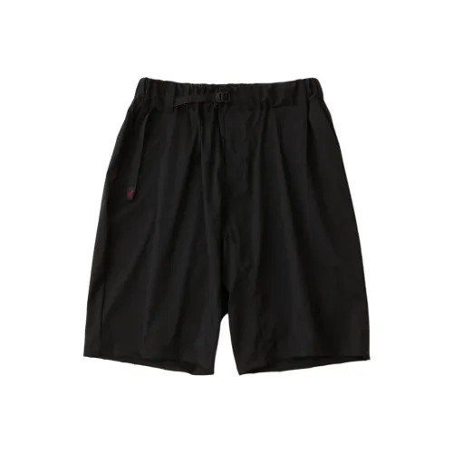 White Mountaineering Черные мужские карго шорты