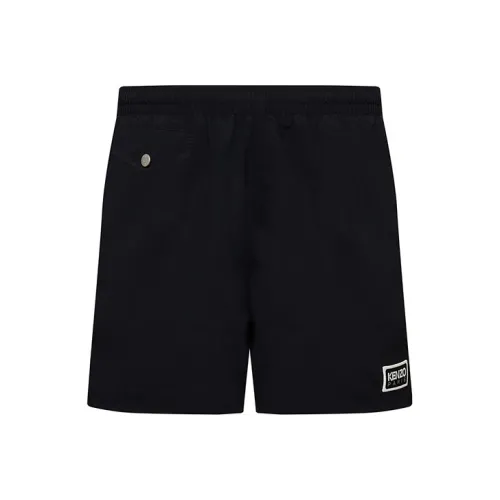 KENZO SS24 Пляжные шорты Мужские Черные