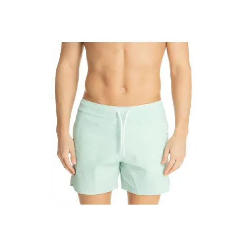 EMPORIO ARMANI Пляжные шорты Мужские Аква Зеленый