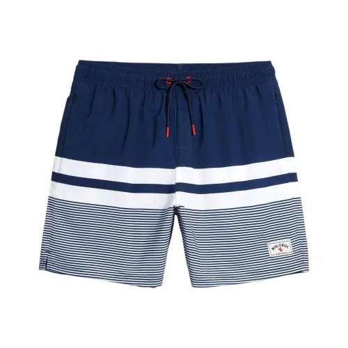 GAILANG MID Шорты на бедро для пляжа Мужские Синие Белые Полоски