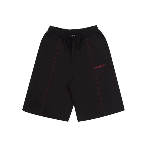 YARDSALE Tijuana Sweat Shorts Повседневные шорты Унисекс Черный Красный