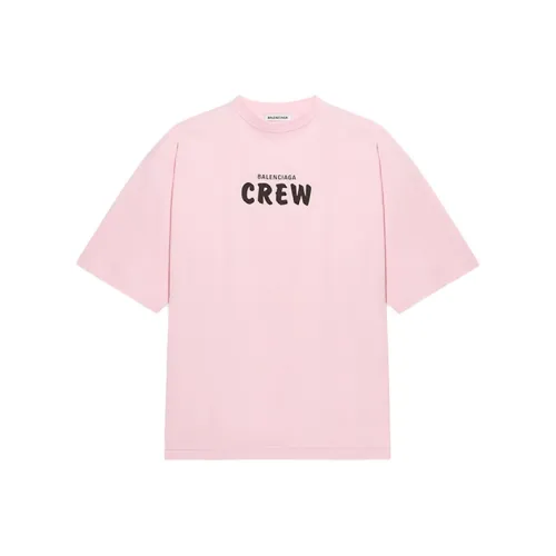 Balenciaga T-Shirt Женская Розовая