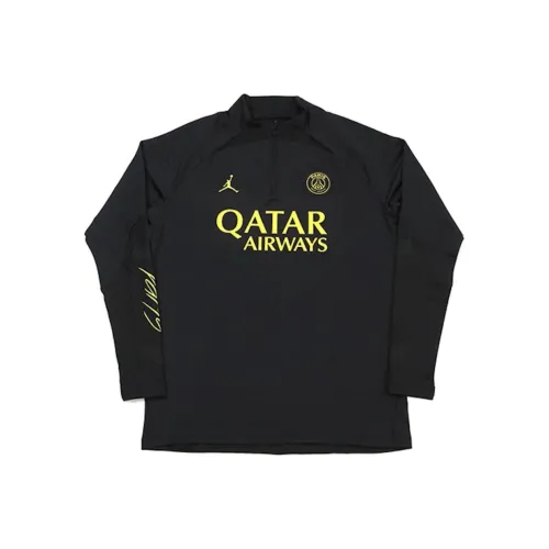 JORDAN Черная Мужская Футбольная Джерси